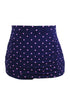 Sexy Polka Dot Print Retro High Waist Swim Bottom